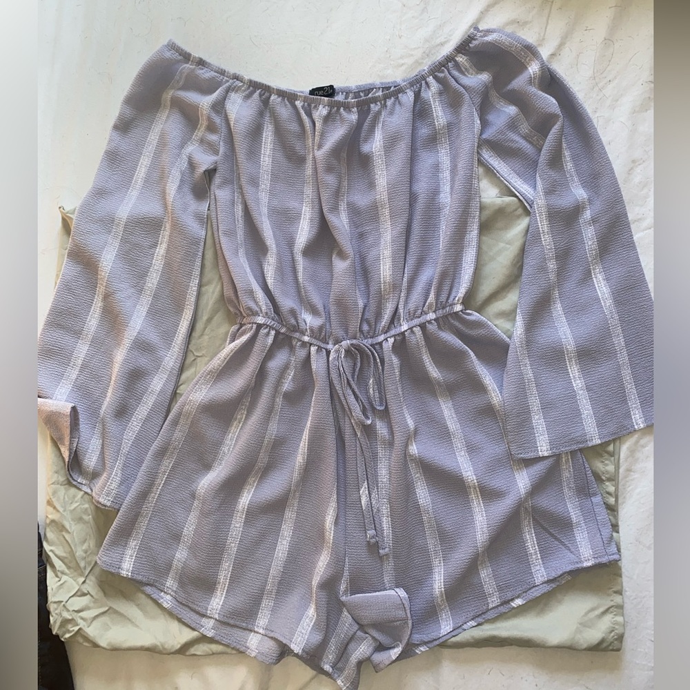 Blue romper size small